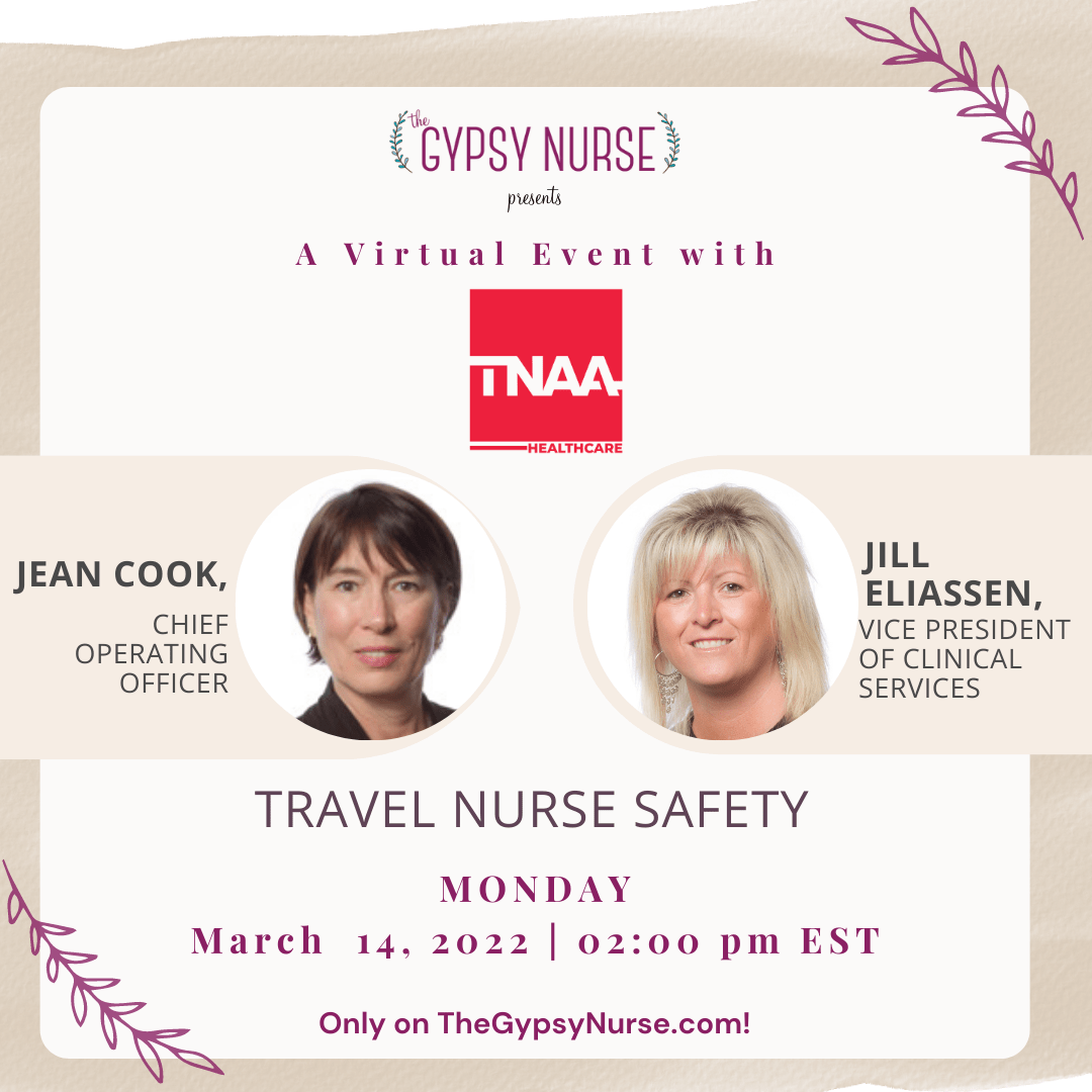 TGN Live Event Travel Nurse Across America March 14th at 200p EST